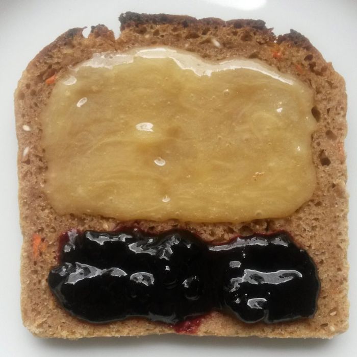 Twitter Users Rebuild Famous Paintings With Sandwiches (22 pics)