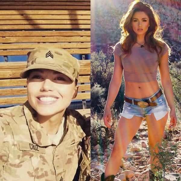 Girls With And Without Their Uniform (36 pics)