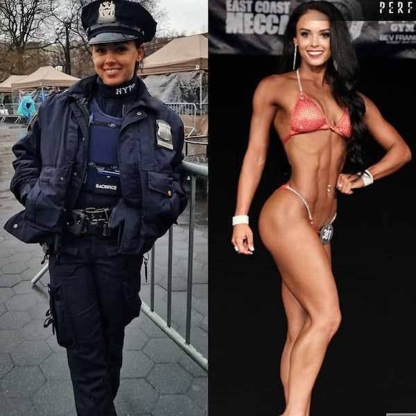 Girls With And Without Their Uniform (36 pics)