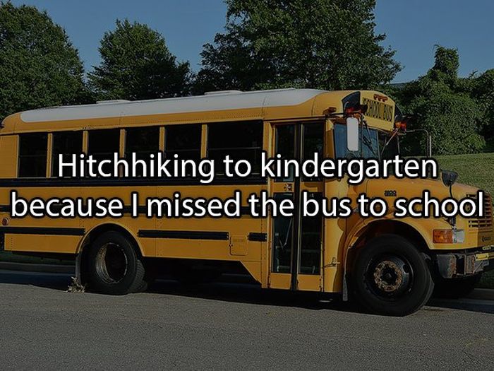 Funny Things People Got In Trouble For As Kids (17 pics)
