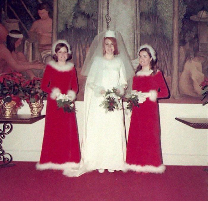 Vintage Bridesmaids Dresses (21 pics)