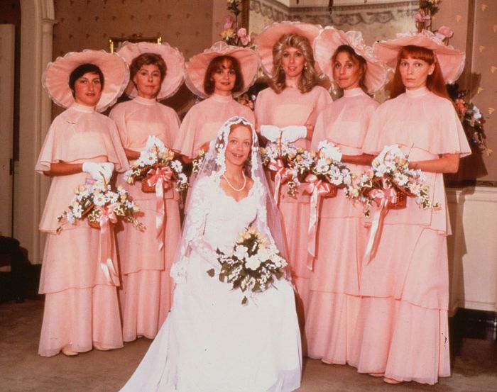 Vintage Bridesmaids Dresses (21 pics)