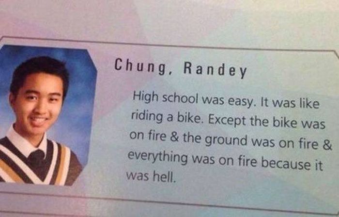 Fine Examples Of Good Yearbook Quotes (26 pics)