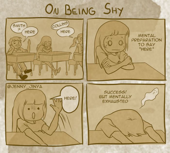 What It’s Like To Be Very Shy (8 pics)