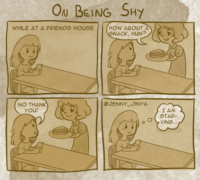 What It’s Like To Be Very Shy (8 pics)