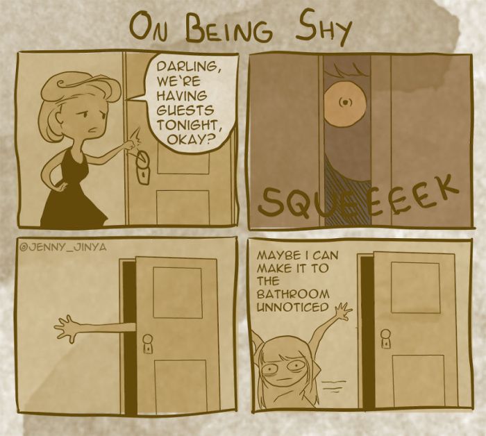 What It’s Like To Be Very Shy (8 pics)