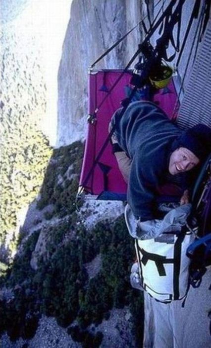 How Climbers Sleep (44 pics)