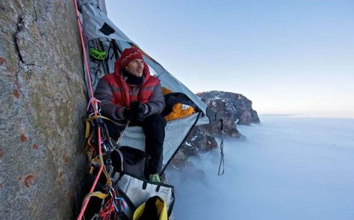 How Climbers Sleep (44 pics)