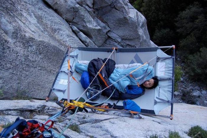 How Climbers Sleep (44 pics)