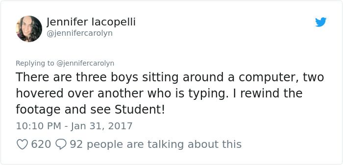 A Librarian Pulls Security Camera Footage To Solve A Case And Saves A Student In The Best Possible Way (20 pics)