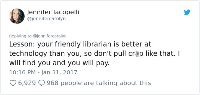 A Librarian Pulls Security Camera Footage To Solve A Case And Saves A Student In The Best Possible Way (20 pics)