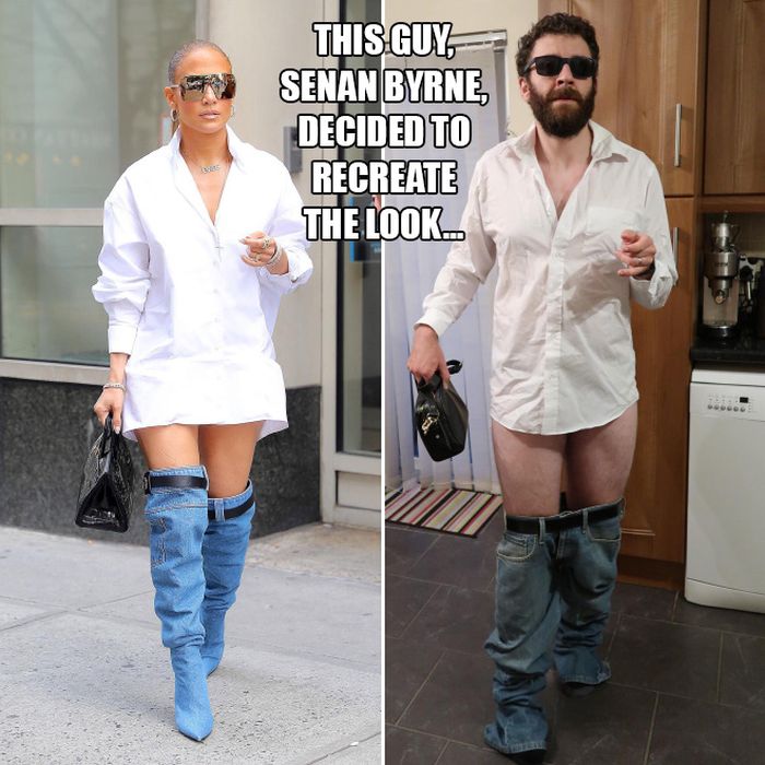 Comedian Mocks Jennifer Lopez’s New Look (10 pics)