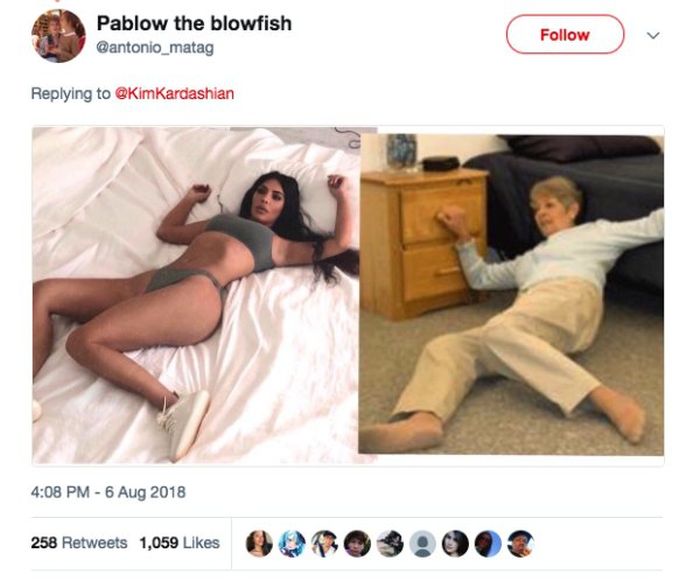 Funny Photoshops Of Kim Kardashian’s Photo (18 pics)