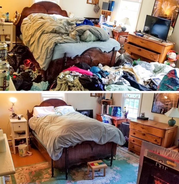 Getting Things Done. Before And After (23 pics)