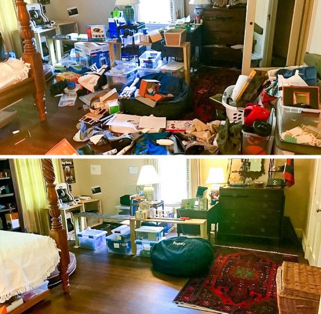 Getting Things Done. Before And After (23 pics)