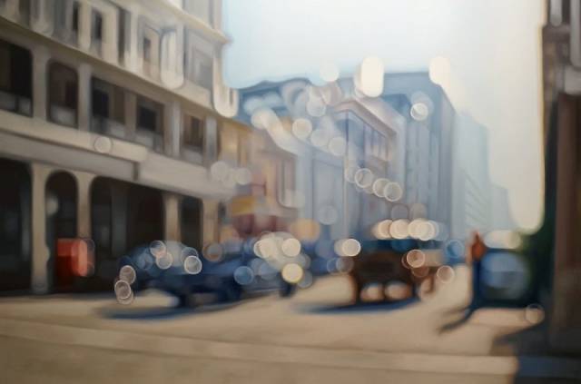 This Artist Hyperrealistically Draws The World Of People With Bad Eyesight (29 pics)