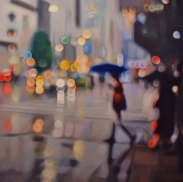 This Artist Hyperrealistically Draws The World Of People With Bad Eyesight (29 pics)