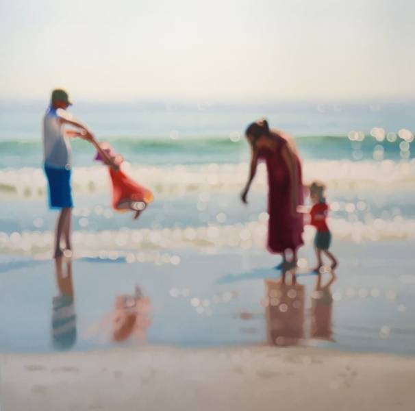 This Artist Hyperrealistically Draws The World Of People With Bad Eyesight (29 pics)