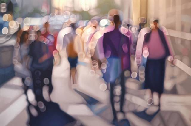 This Artist Hyperrealistically Draws The World Of People With Bad Eyesight (29 pics)