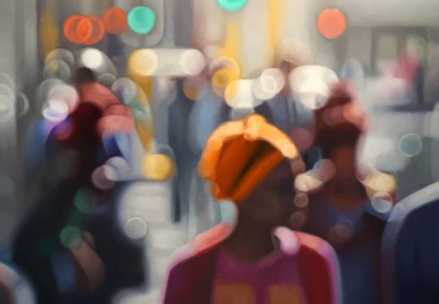 This Artist Hyperrealistically Draws The World Of People With Bad Eyesight (29 pics)