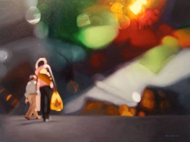 This Artist Hyperrealistically Draws The World Of People With Bad Eyesight (29 pics)