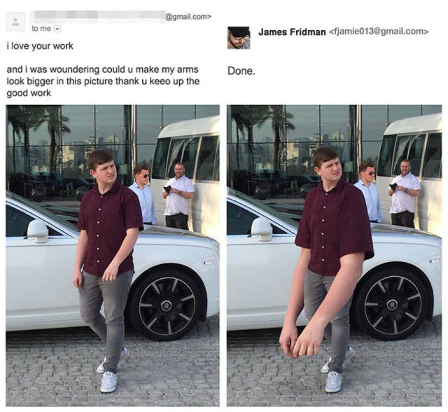 Photoshop Troll James Fridman Hits Again (16 pics)