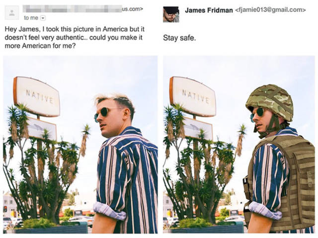 Photoshop Troll James Fridman Hits Again (16 pics)