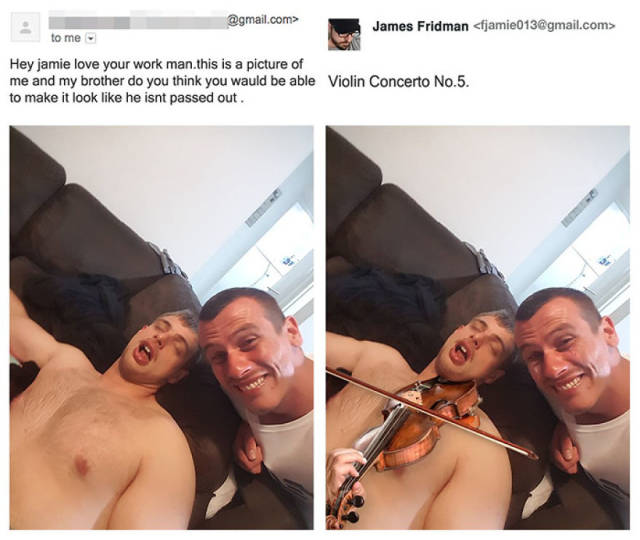 Photoshop Troll James Fridman Hits Again (16 pics)