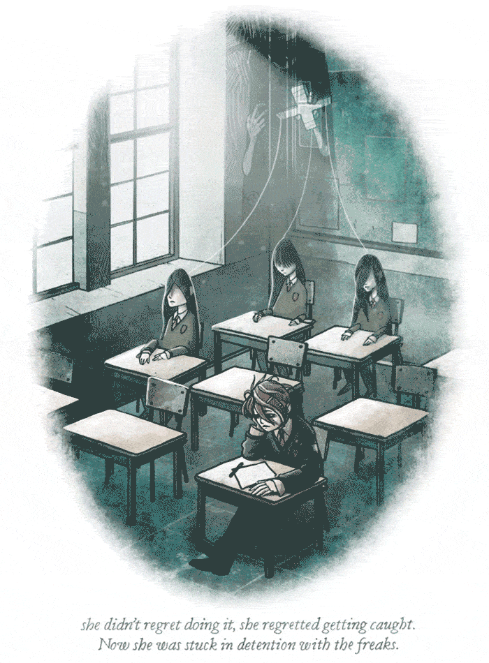 One-Shot Horror Stories (40 gifs)