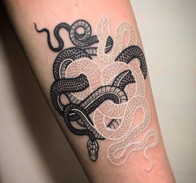 White Ink Tattoo (24 pics)