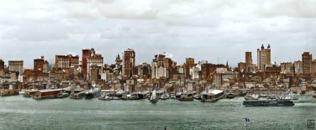 Old America In Color (37 pics)