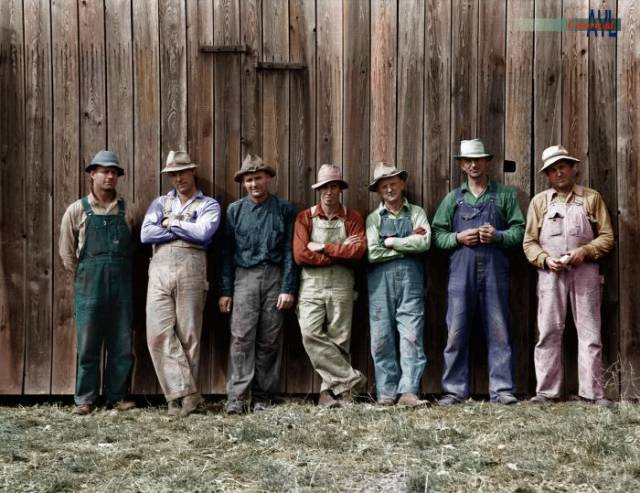Old America In Color (37 pics)
