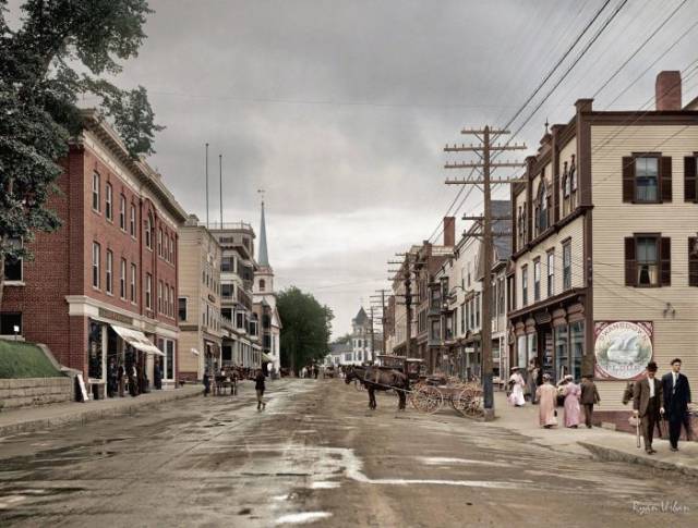 Old America In Color (37 pics)