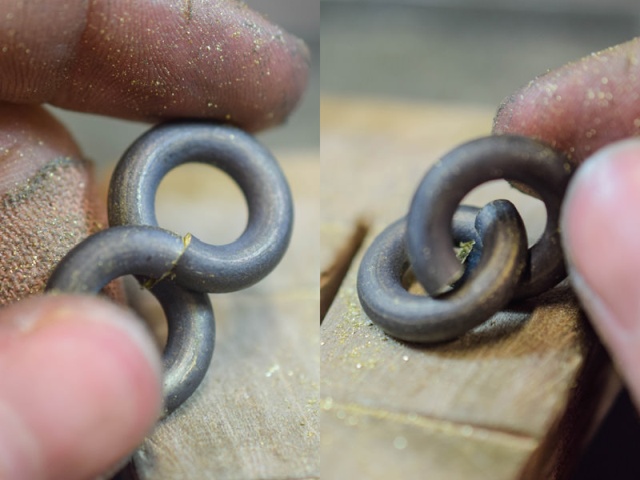Making A Cuban Chain With A Box Clasp (26 pics)
