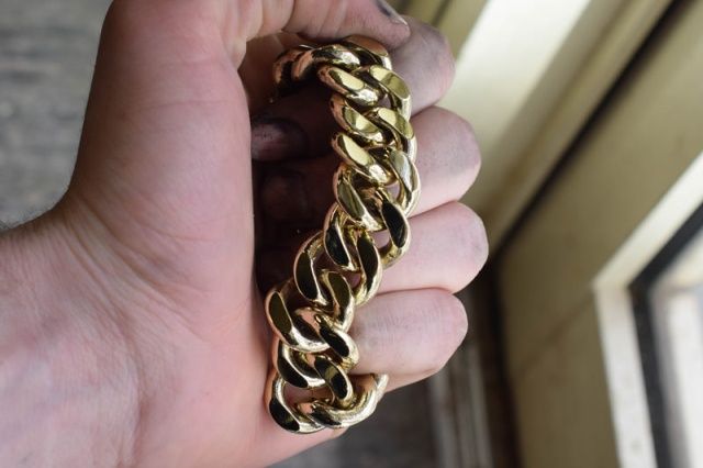 Making A Cuban Chain With A Box Clasp (26 pics)