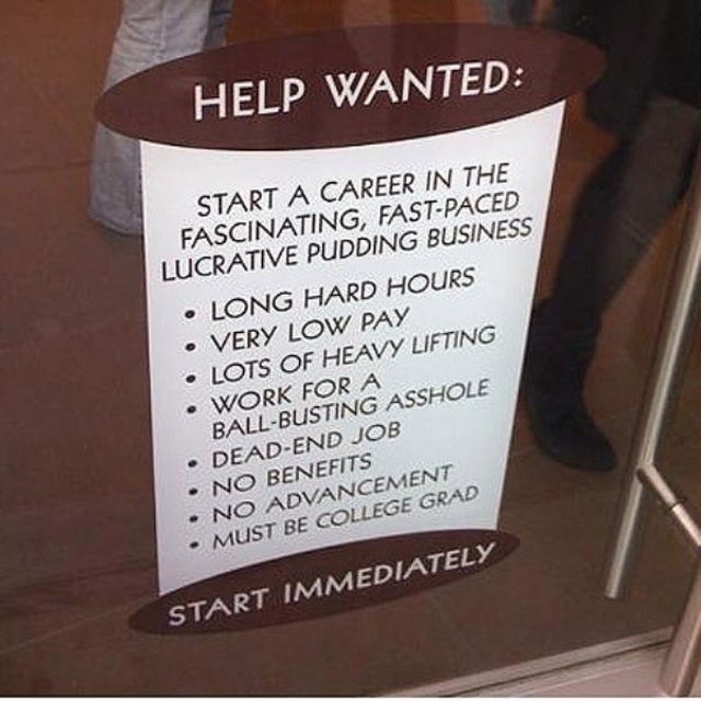 Help Wanted’ Signs (34 pics)