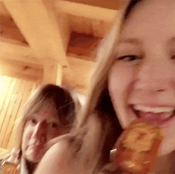Parents Watch Children Drink (12 gifs)