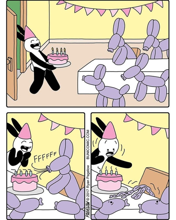 Bunny Comics That Often Don't End Well (25 pics)