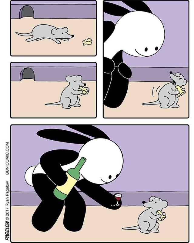 Bunny Comics That Often Don't End Well (25 pics)