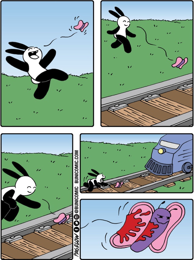 Bunny Comics That Often Don't End Well (25 pics)
