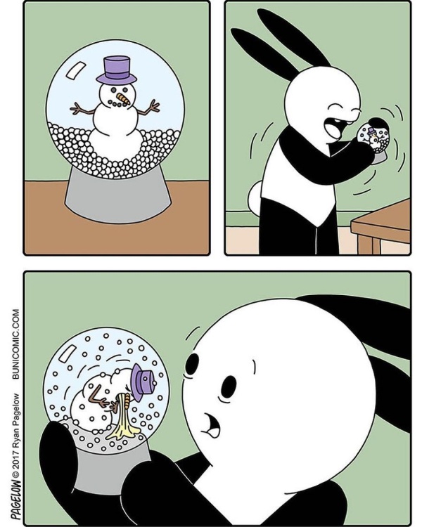 Bunny Comics That Often Don't End Well (25 pics)