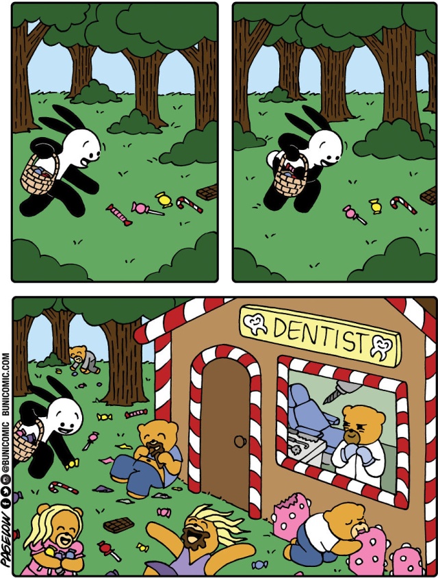 Bunny Comics That Often Don't End Well (25 pics)