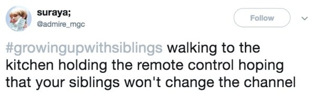 Tweets That Everyone With A Sibling Can Relate To (23 pics)