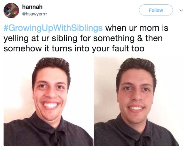 Tweets That Everyone With A Sibling Can Relate To (23 pics)