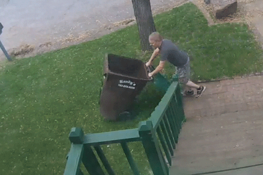 People And Trash (16 gifs)