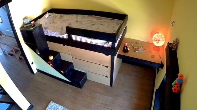 DIY Kid's Bed (16 pics)