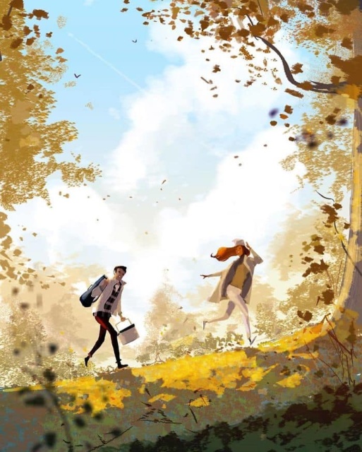 Husband Turns Everyday Moments with His Wife into Heartwarming Illustrations (22 pics)