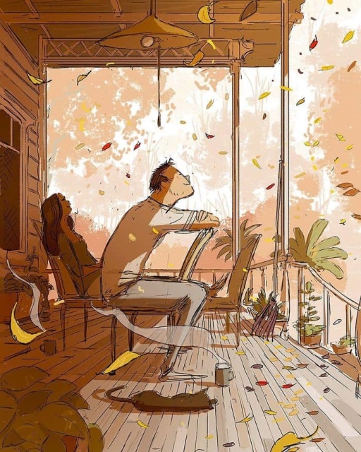 Husband Turns Everyday Moments with His Wife into Heartwarming Illustrations (22 pics)