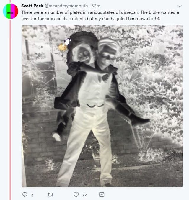 Guy Shares Twitter Thread About Dad Uncovering Startling Family Pics In ...