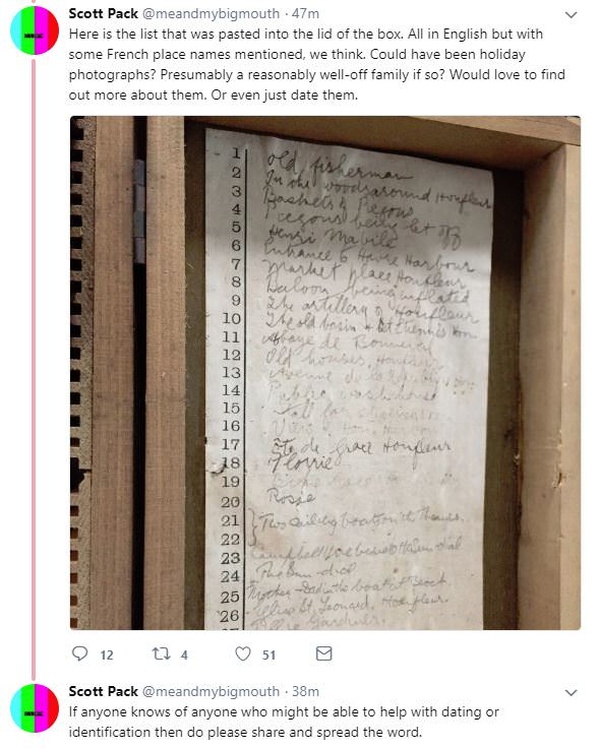 Guy Shares Twitter Thread About Dad Uncovering Startling Family Pics In Mysterious Box (10 pics)